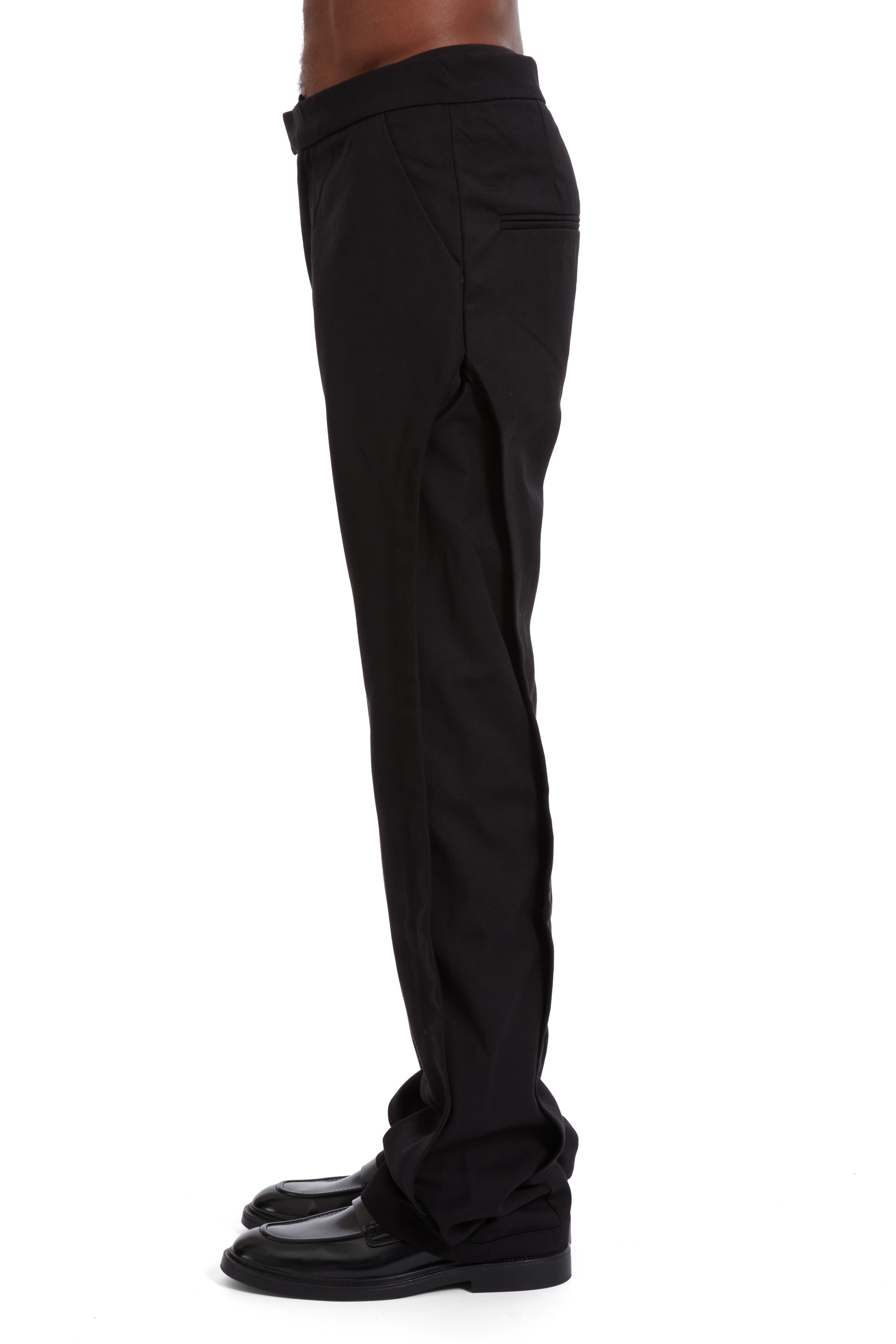 SIDE HOLLOW GLASS DRESS PANT
