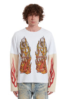 FLAME GLASS DOUBLE JERSEY