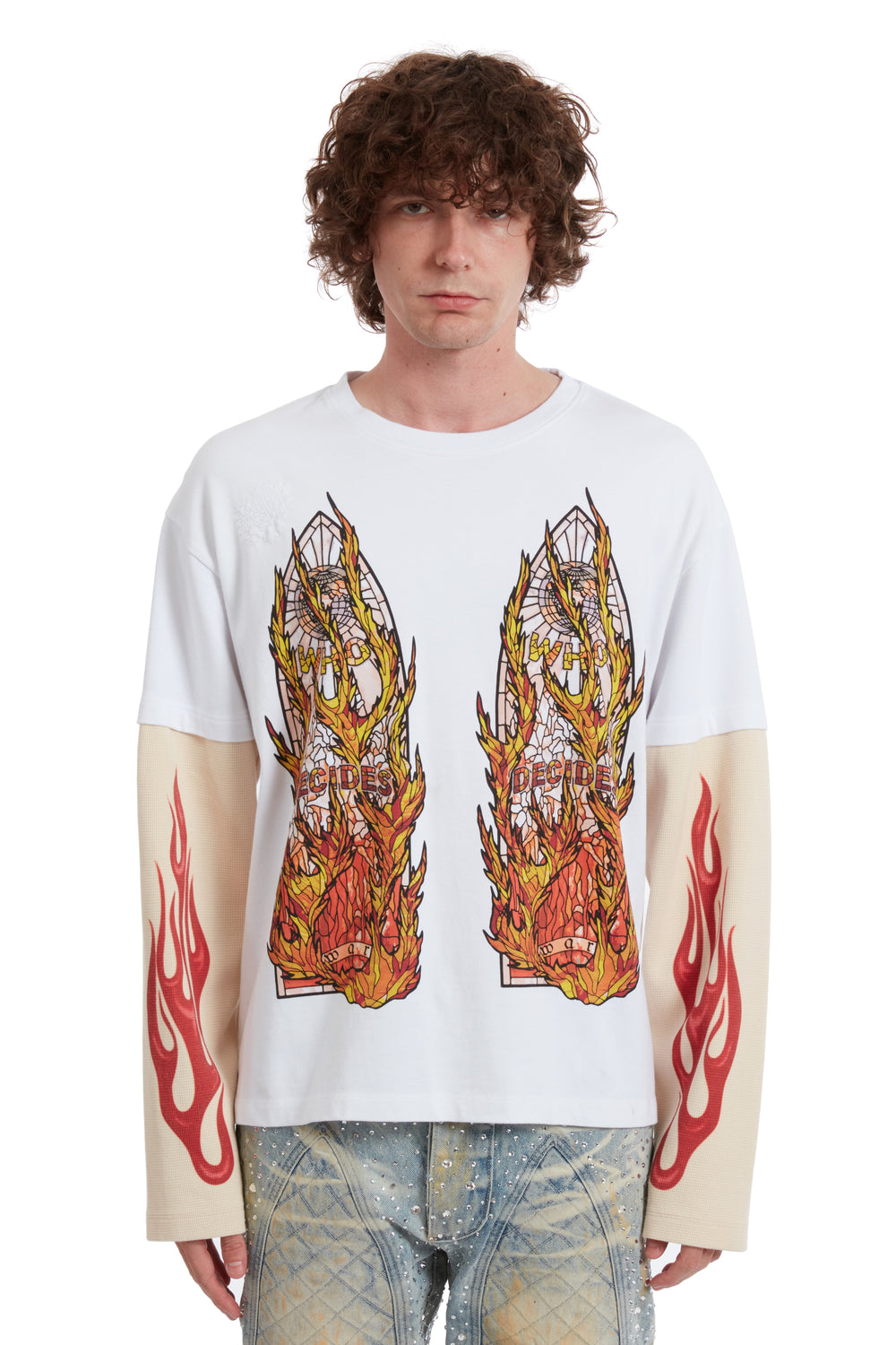 FLAME GLASS DOUBLE JERSEY