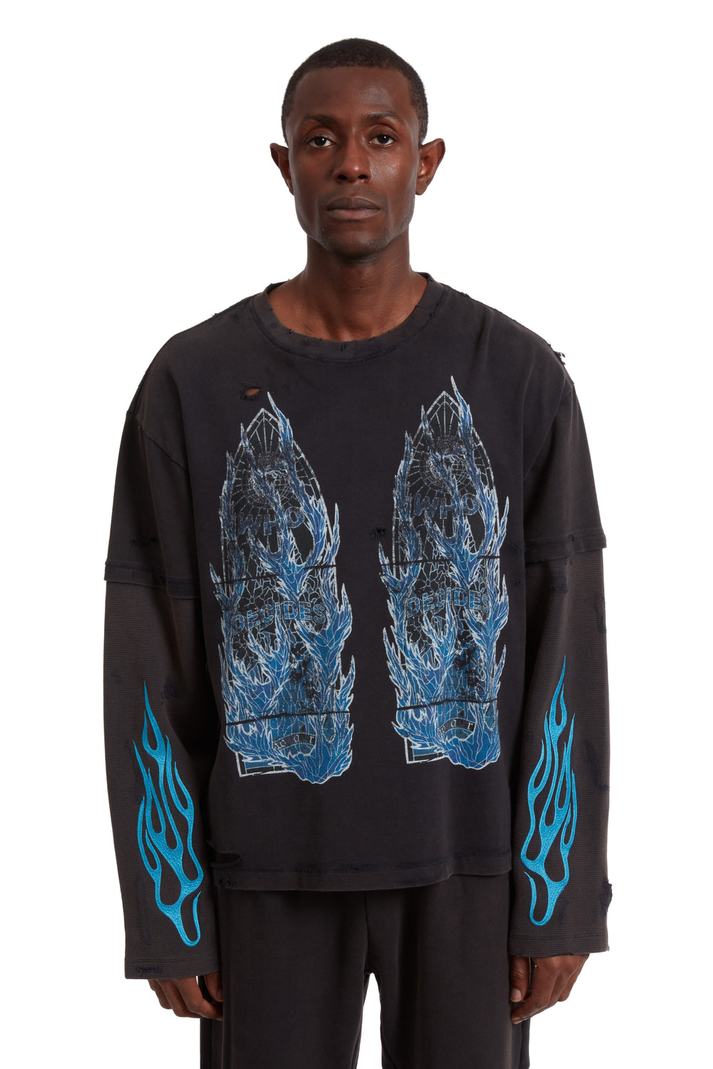 FLAME GLASS DOUBLE JERSEY