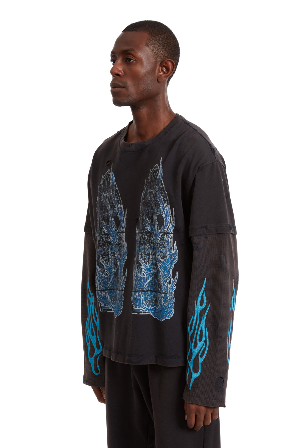 FLAME GLASS DOUBLE JERSEY