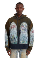 MOTLEY HOODED PULLOVER