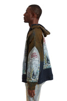 MOTLEY HOODED PULLOVER