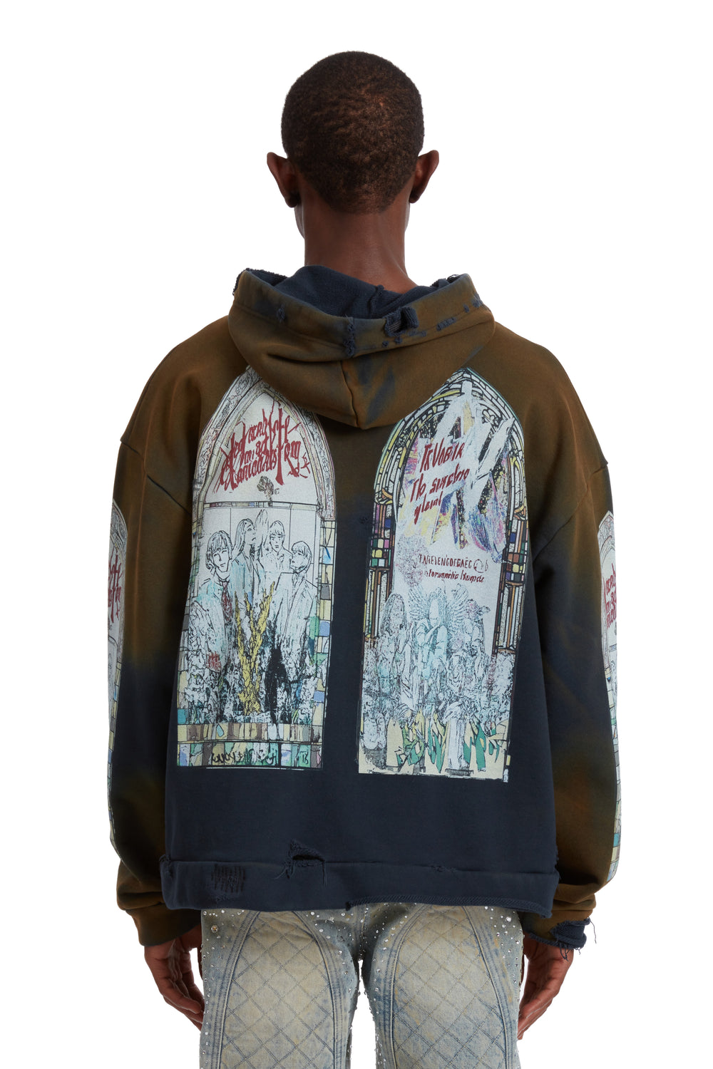 MOTLEY HOODED PULLOVER