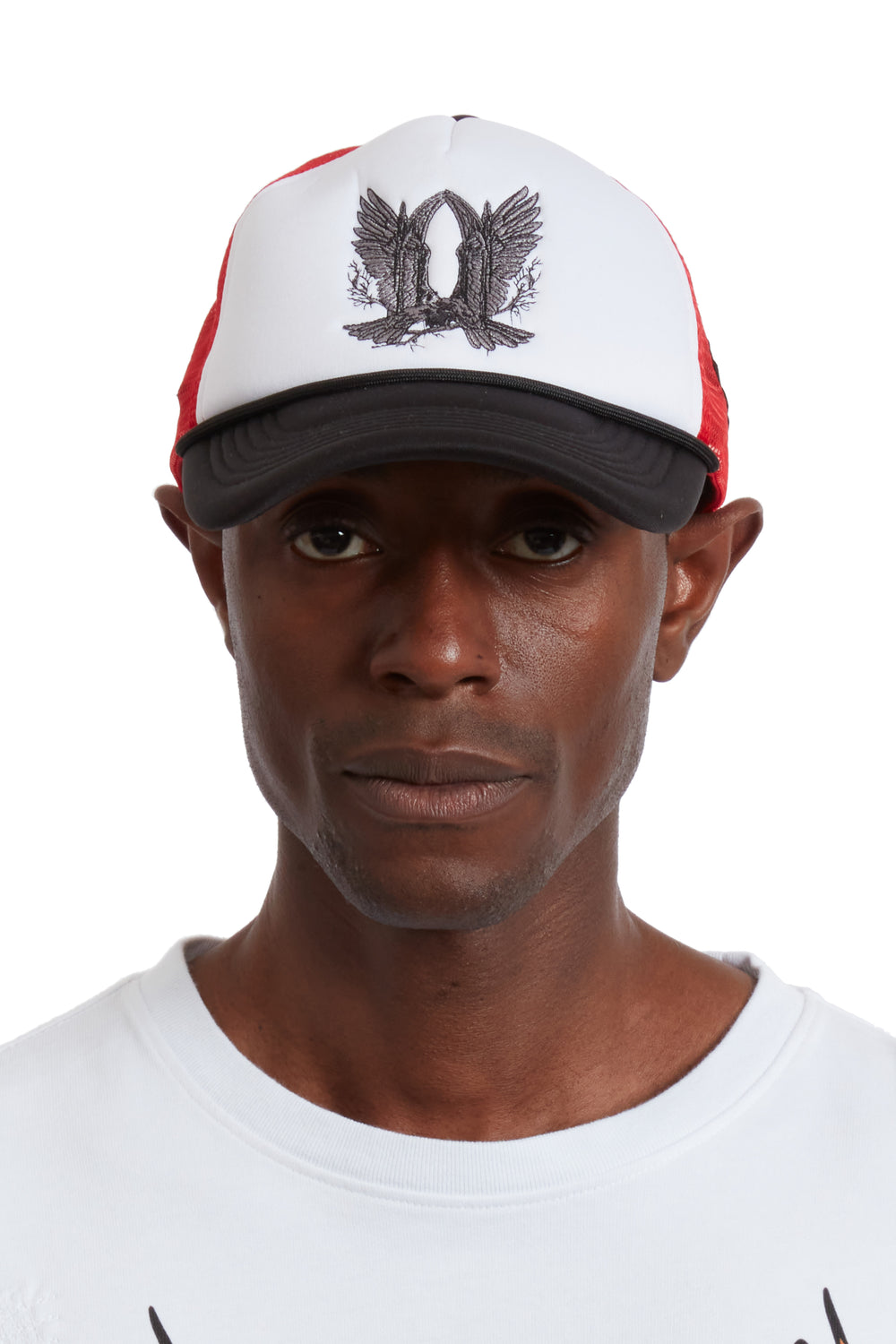 BAROQUE TRUCKER HAT CRIMSON