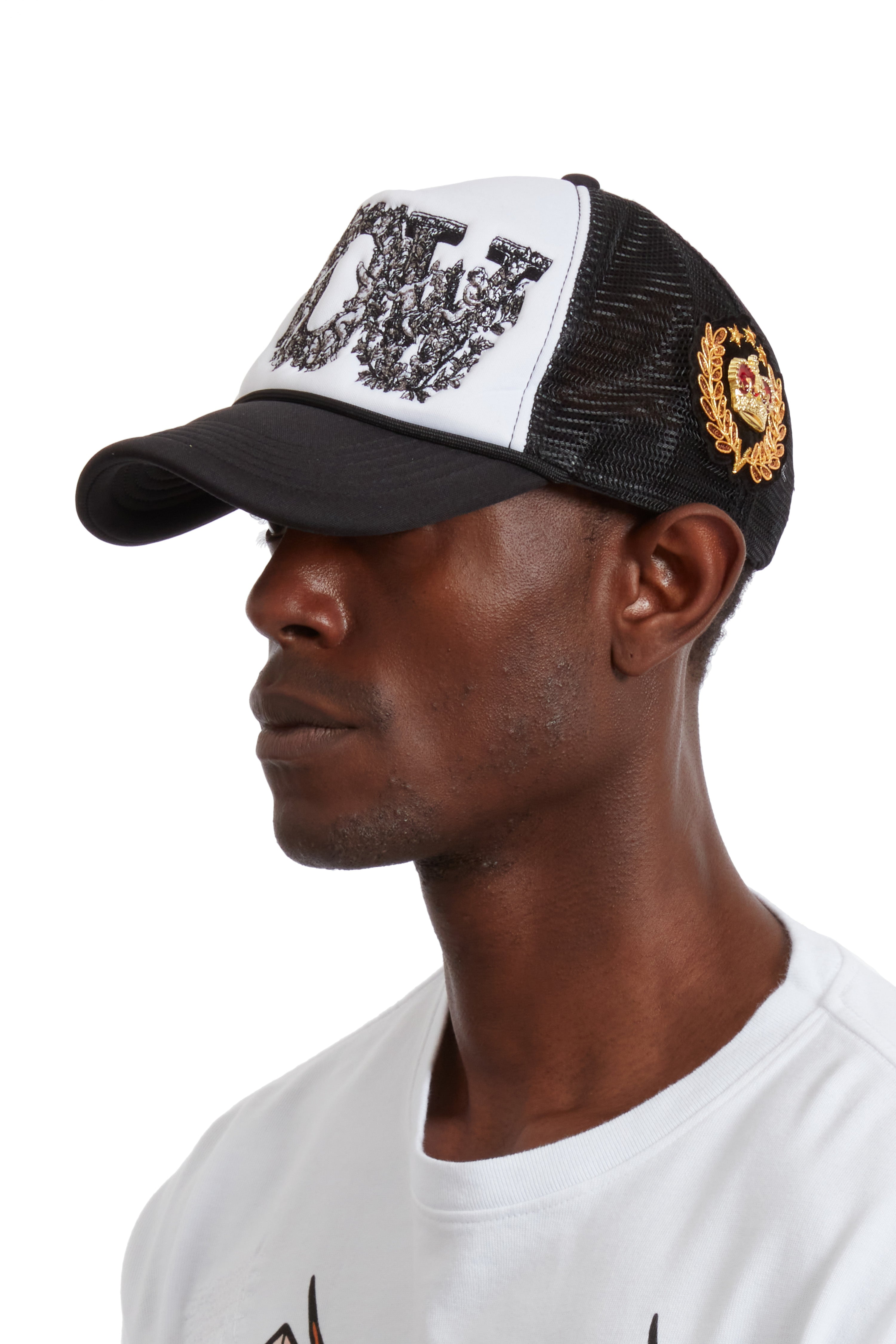 BAROQUE TRUCKER HAT CLOUD COAL