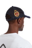 BAROQUE TRUCKER HAT INDIGO