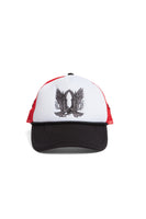 BAROQUE TRUCKER HAT CRIMSON