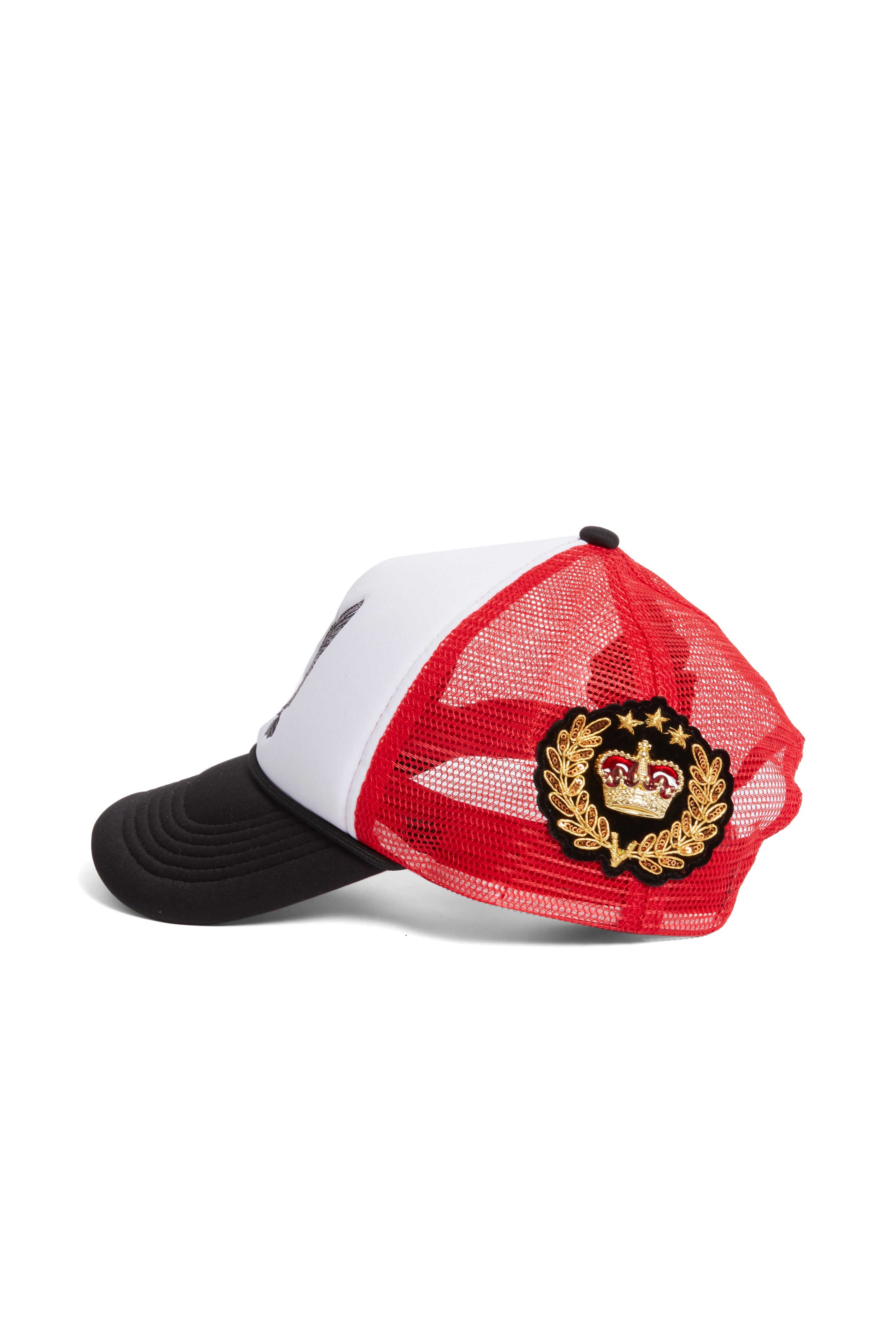 BAROQUE TRUCKER HAT CRIMSON
