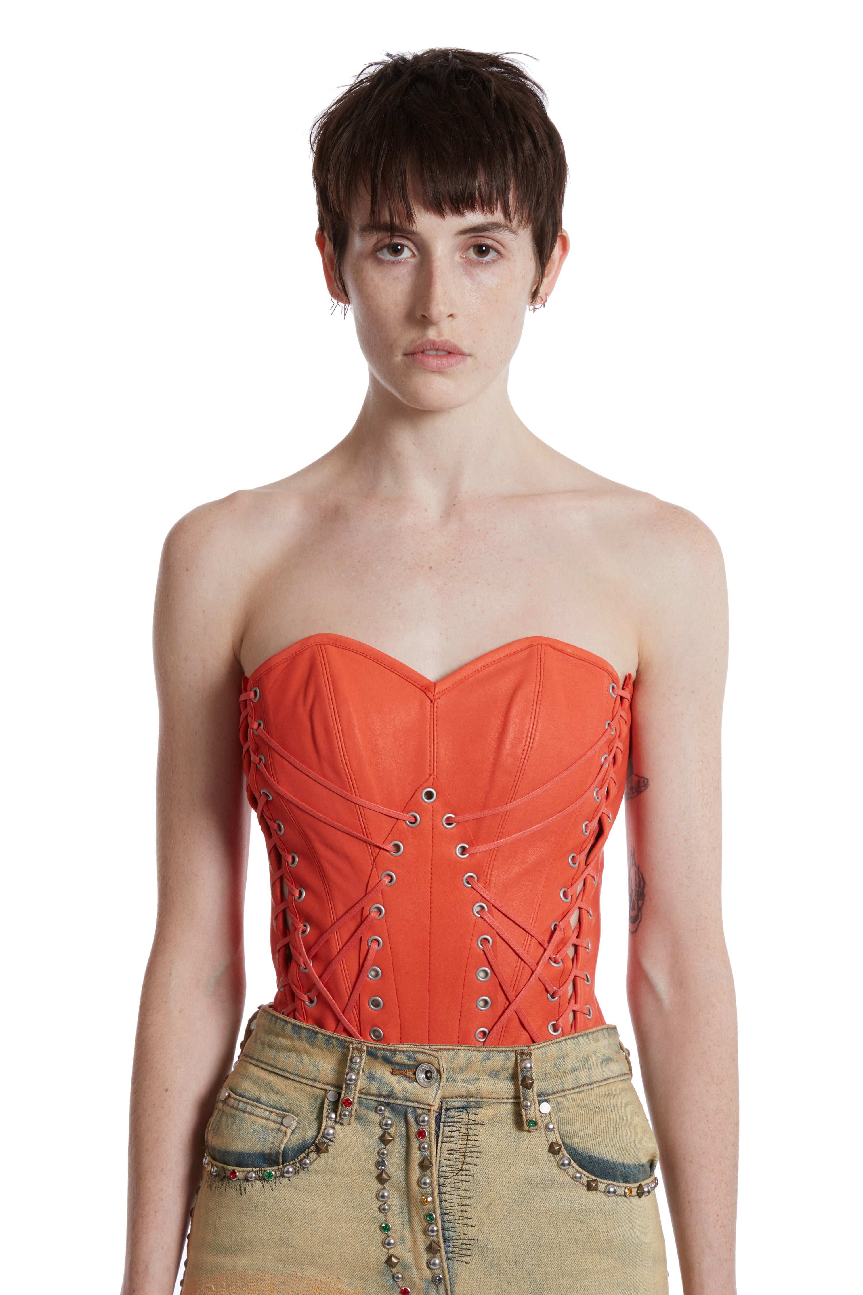 WINDOW LONGLINE CORSET