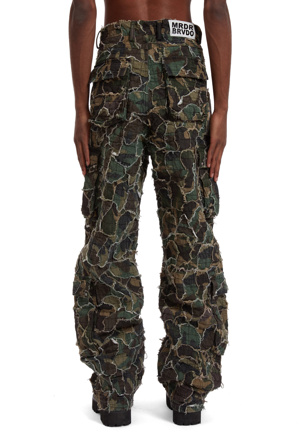WASHED CAMO CARGO PANT