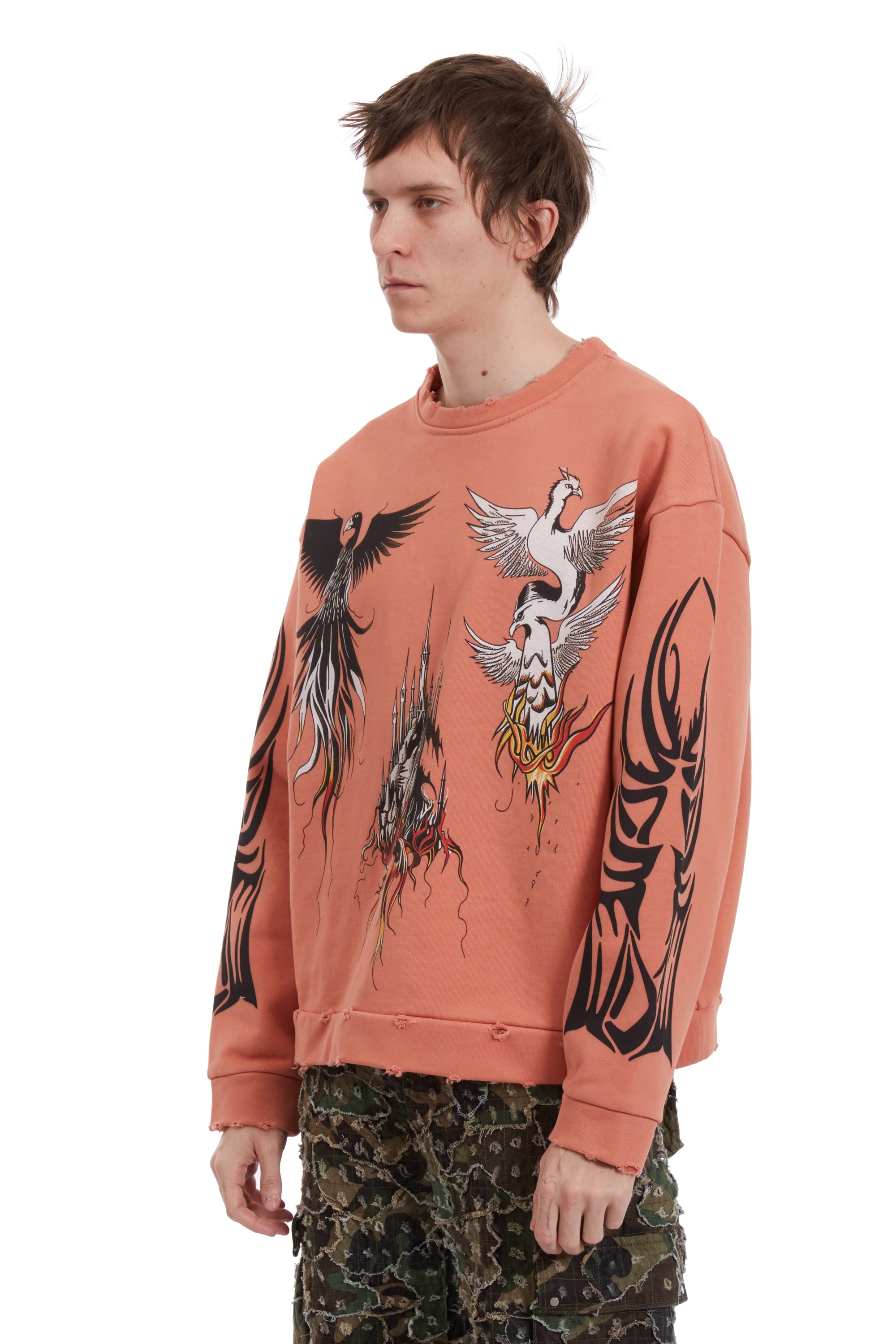 NEFARIOUS WINGED CREWNECK SWEATER