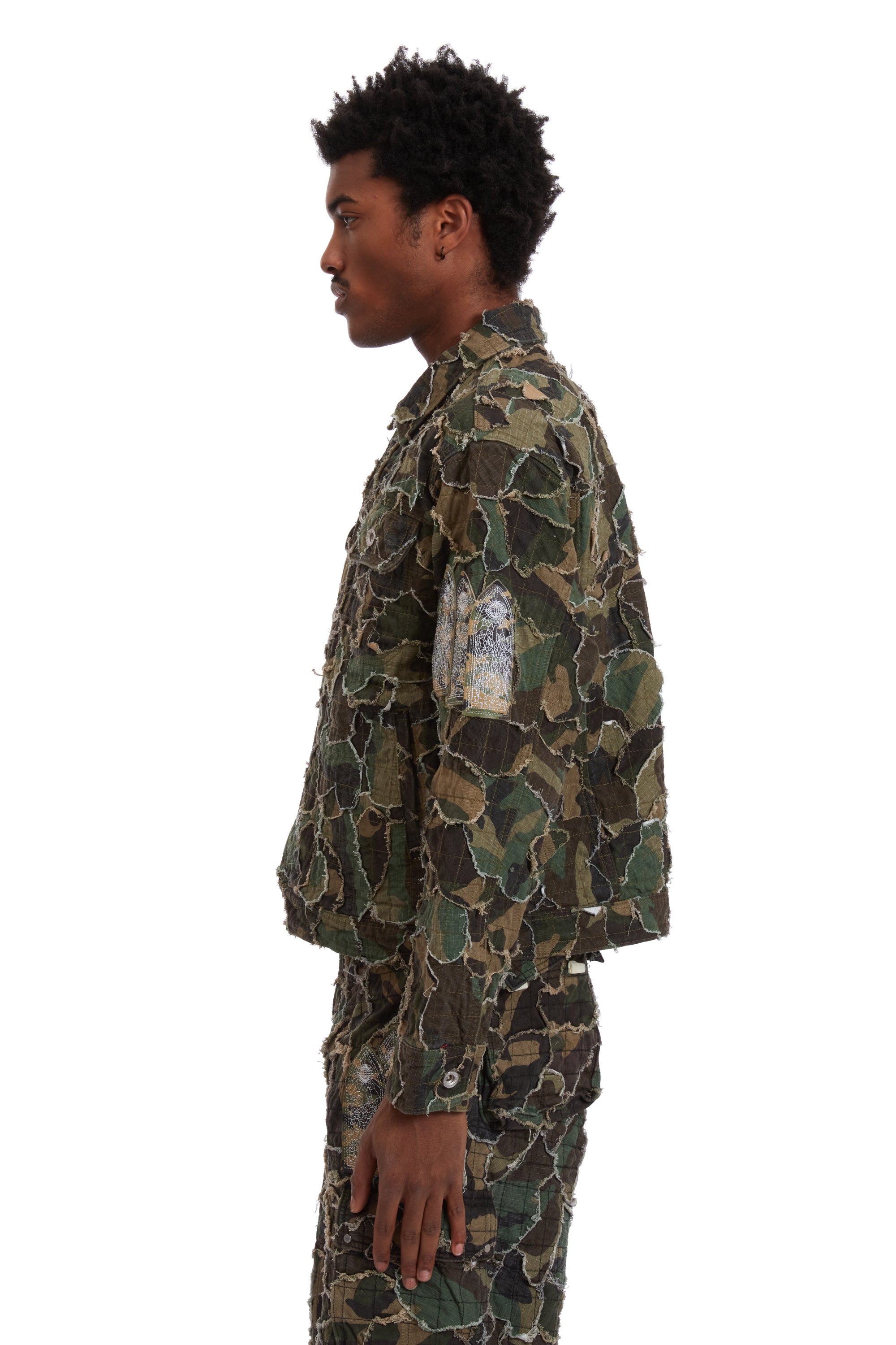 CAMO TRUCKER JACKET