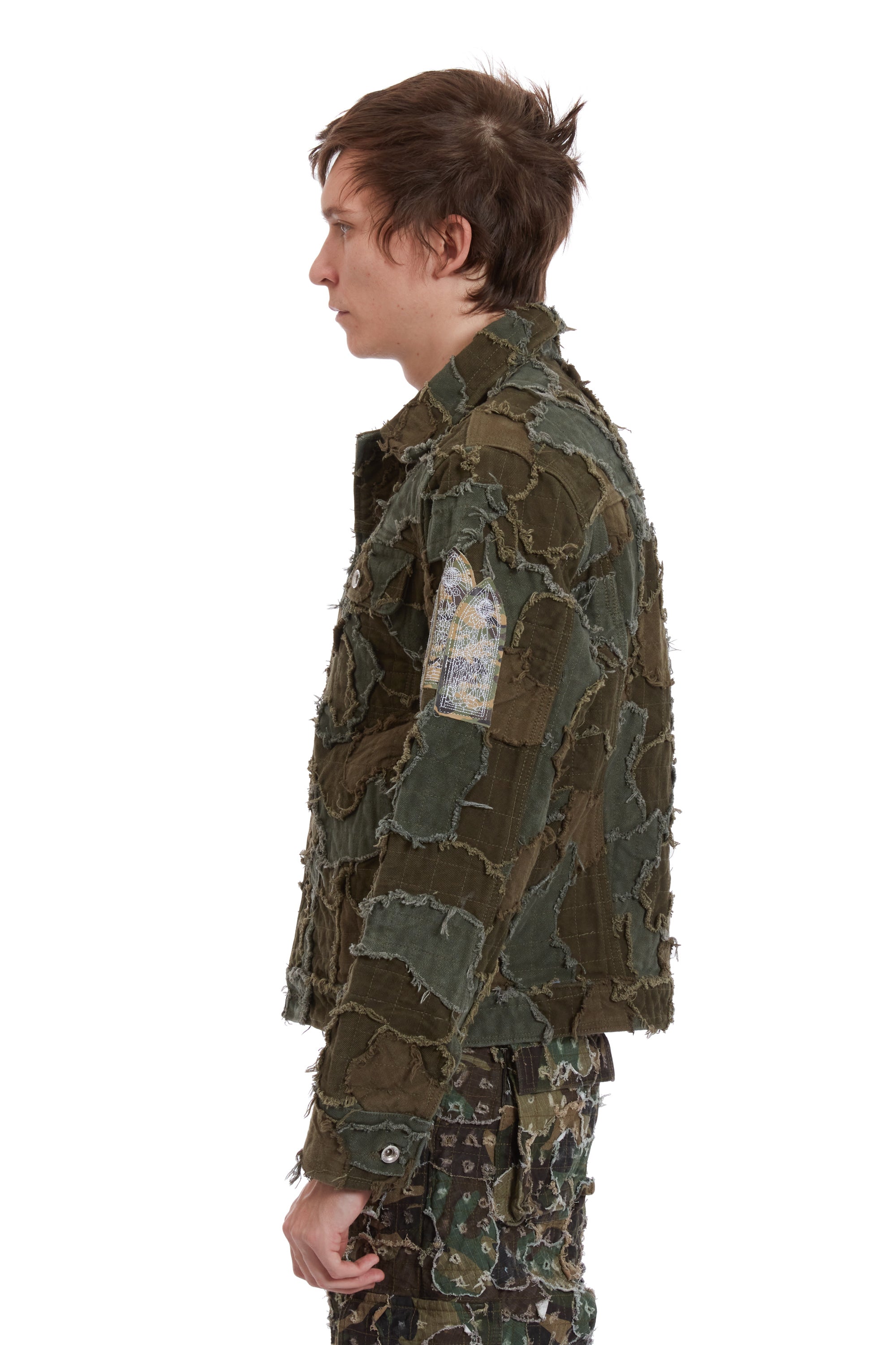 FIELD CAMO TRUCKER JACKET