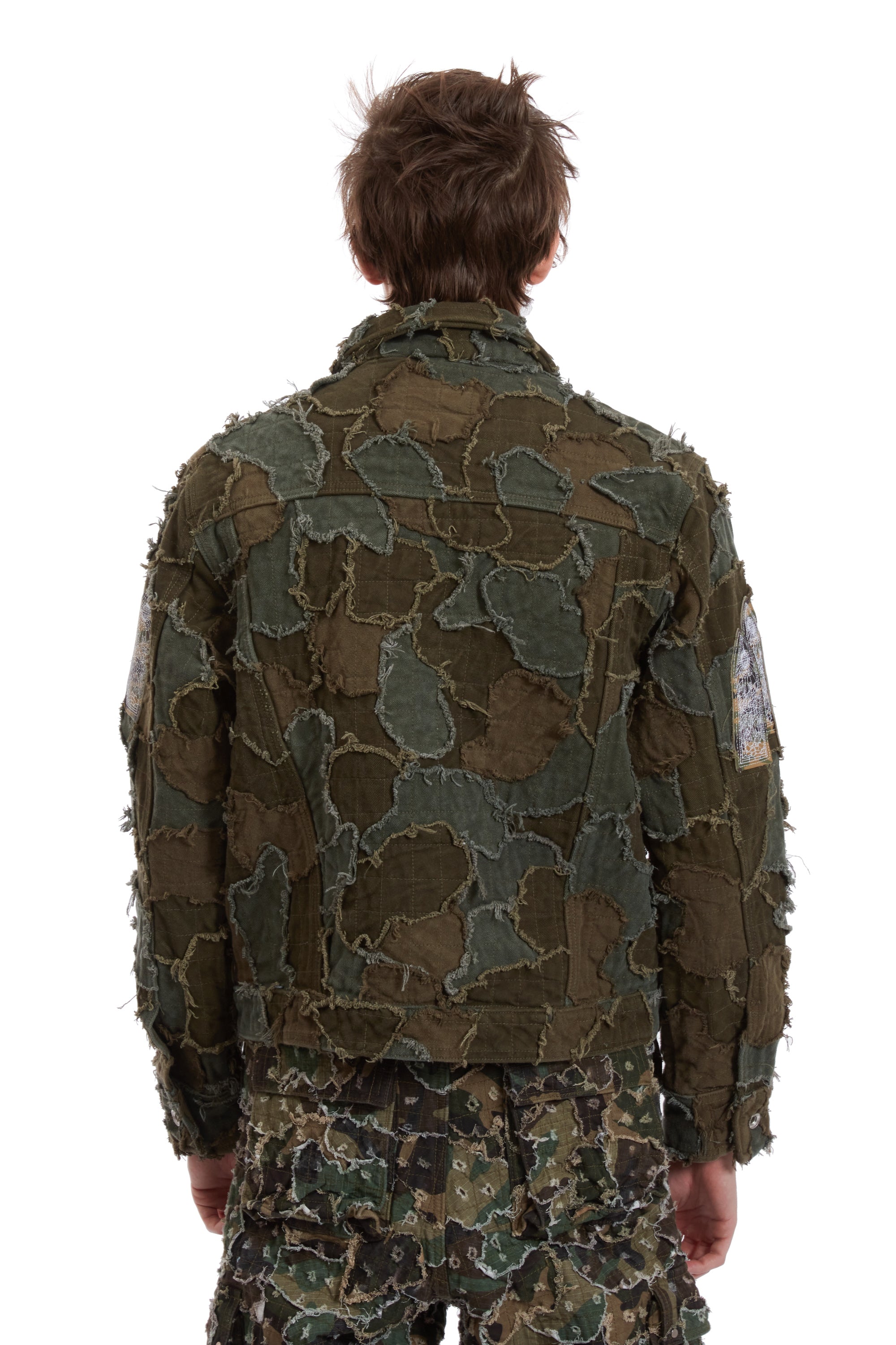 FIELD CAMO TRUCKER JACKET