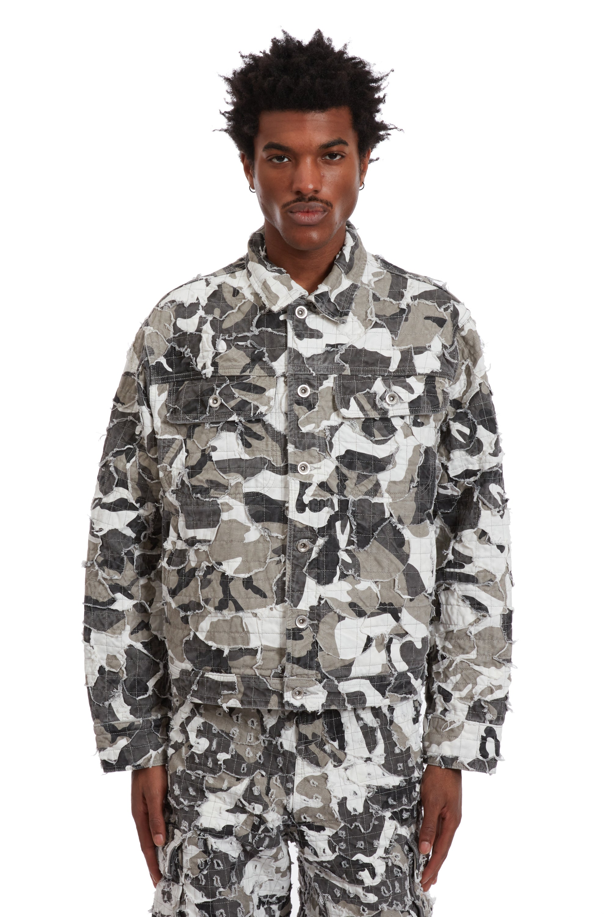 CAMO TRUCKER JACKET