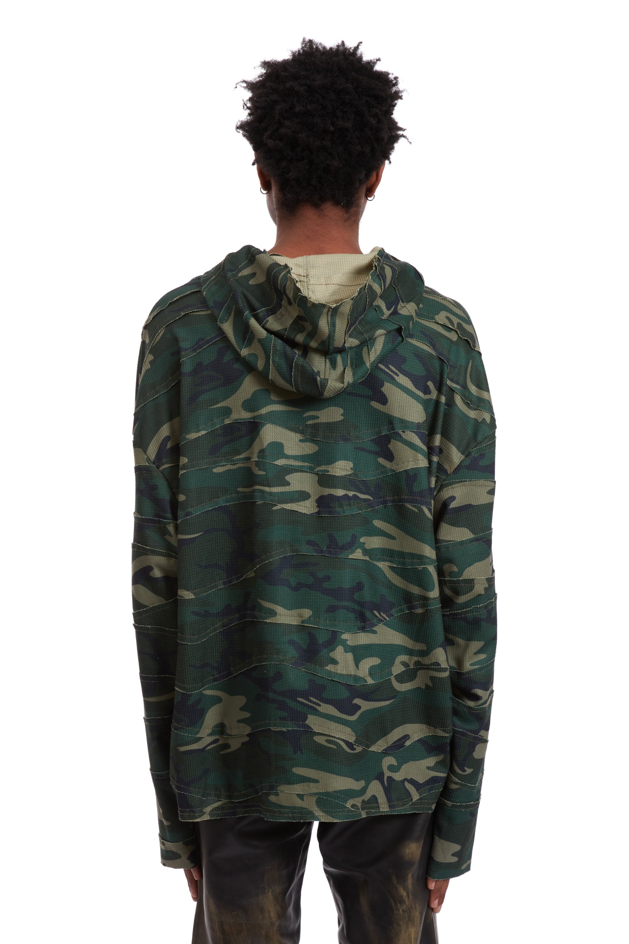 WINGED WAVELENGTH CAMO ZIP UP HOODIE