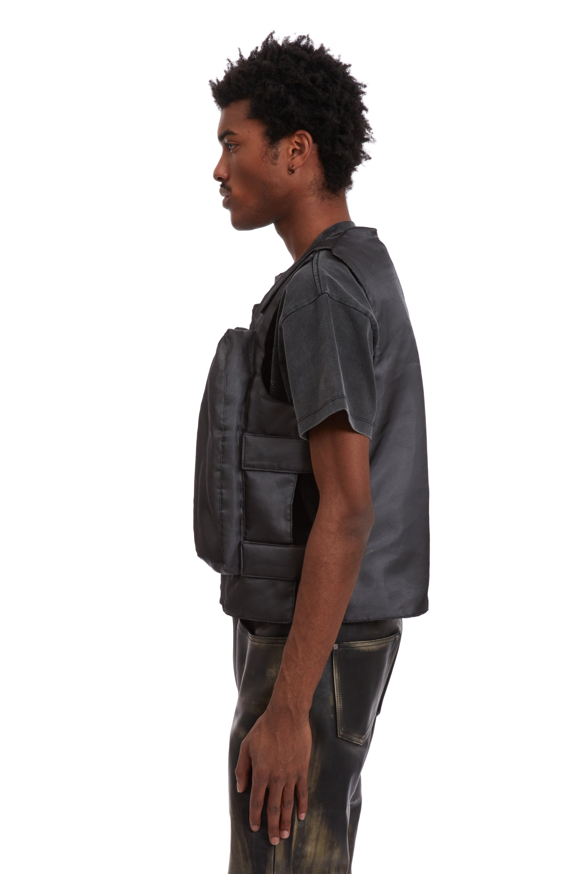 ORGANZA BULLET POINT VEST