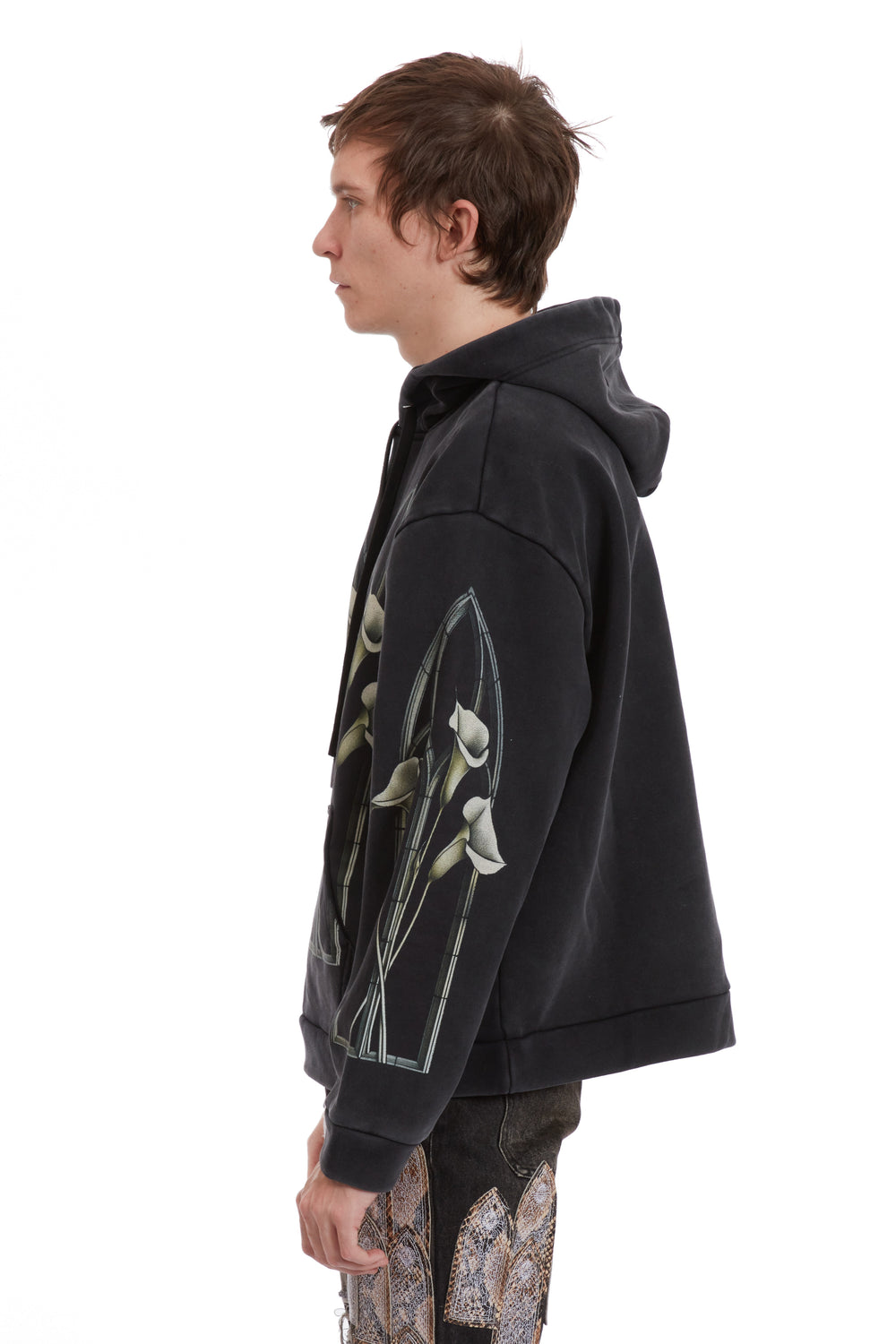 CALLA WINDOW HOODED PULLOVER