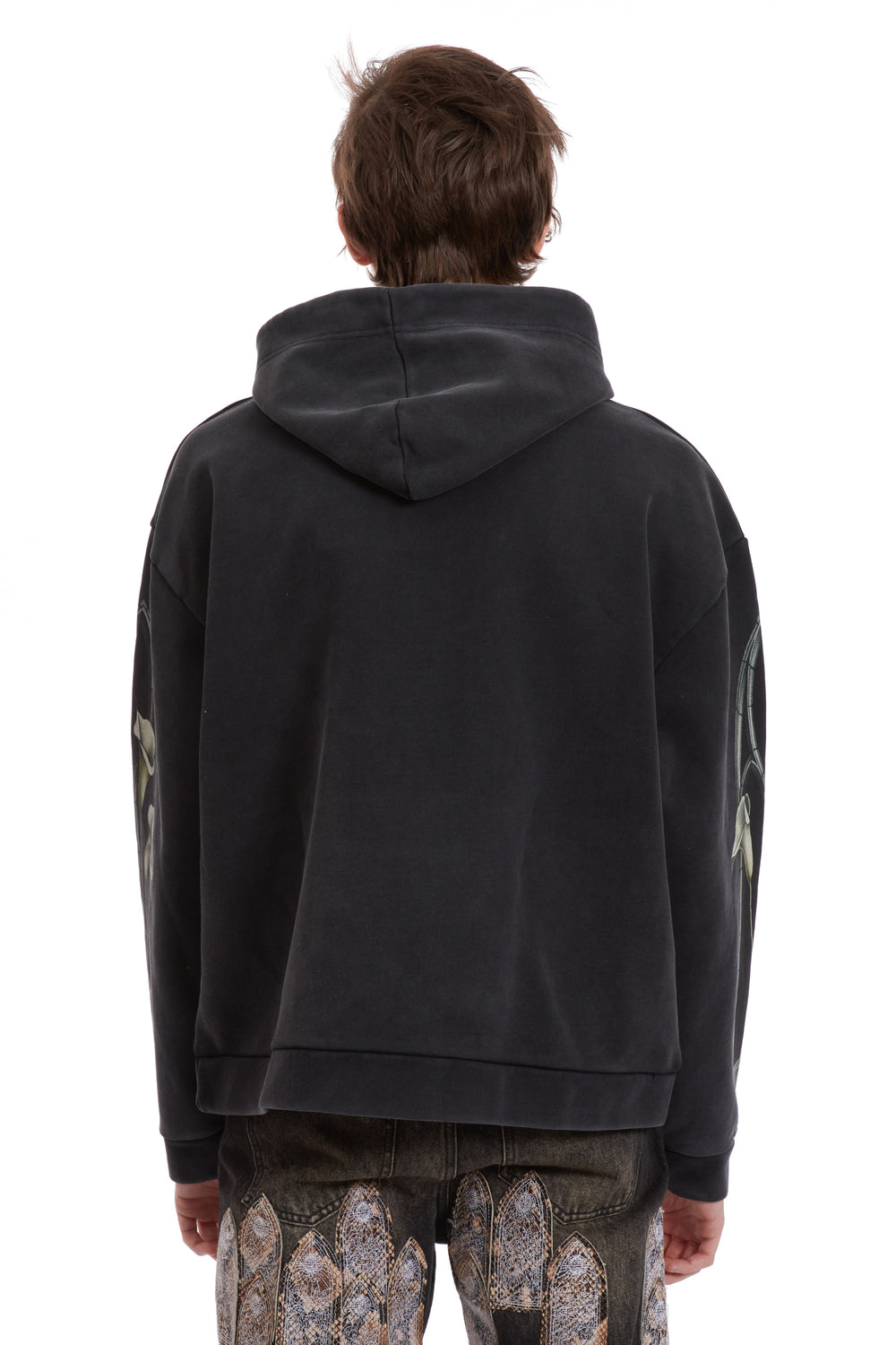 CALLA WINDOW HOODED PULLOVER