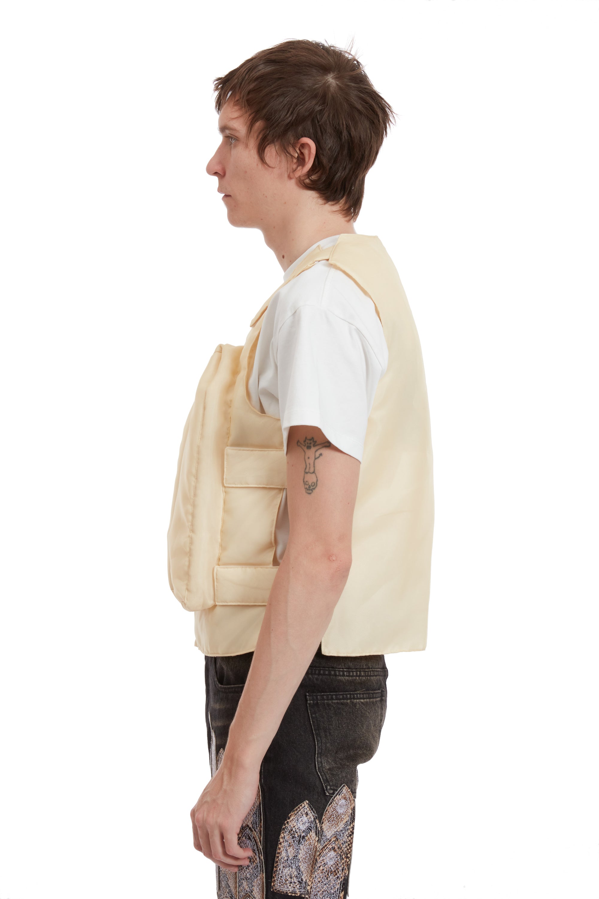 ORGANZA BULLET POINT VEST