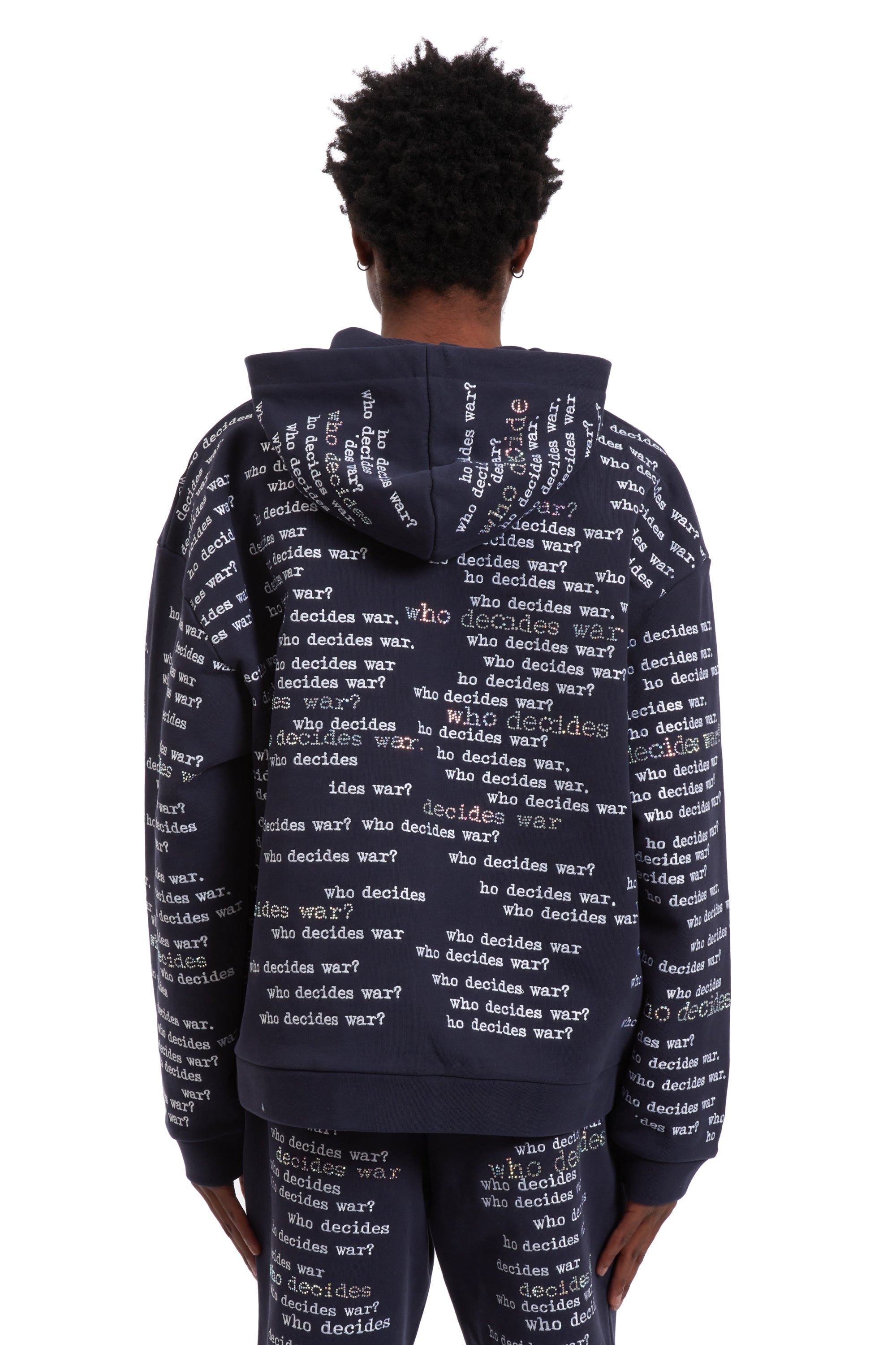 WDW SCRIPTURE ZIPPER HOODIE