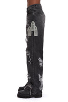 SIDE PATCH RELAXATION DENIM