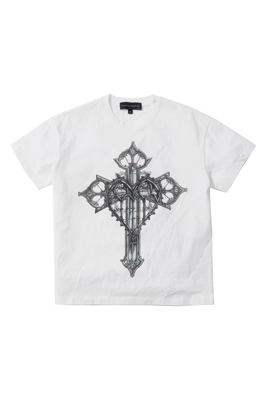 CROSSED HEART SHORT SLEEVE