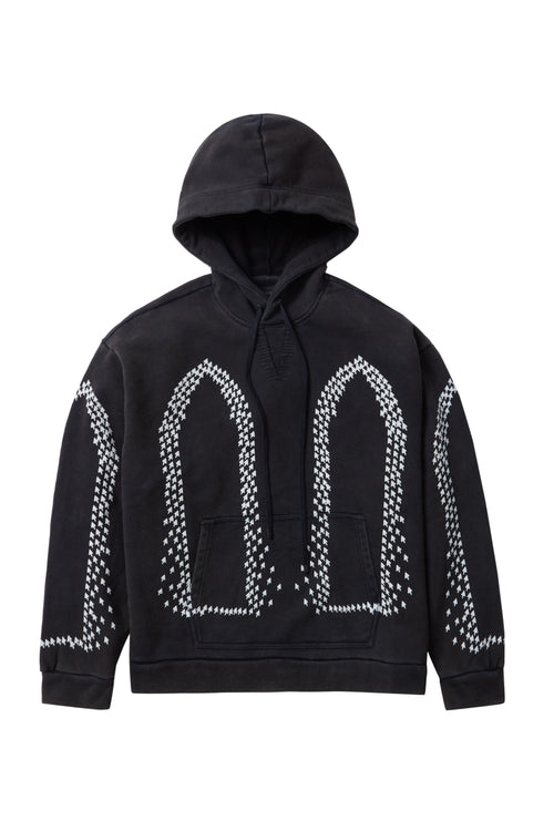 CURSOR HOODED PULLOVER