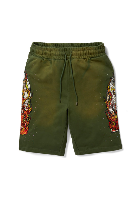 FLAME GLASS LOUNGE SHORT