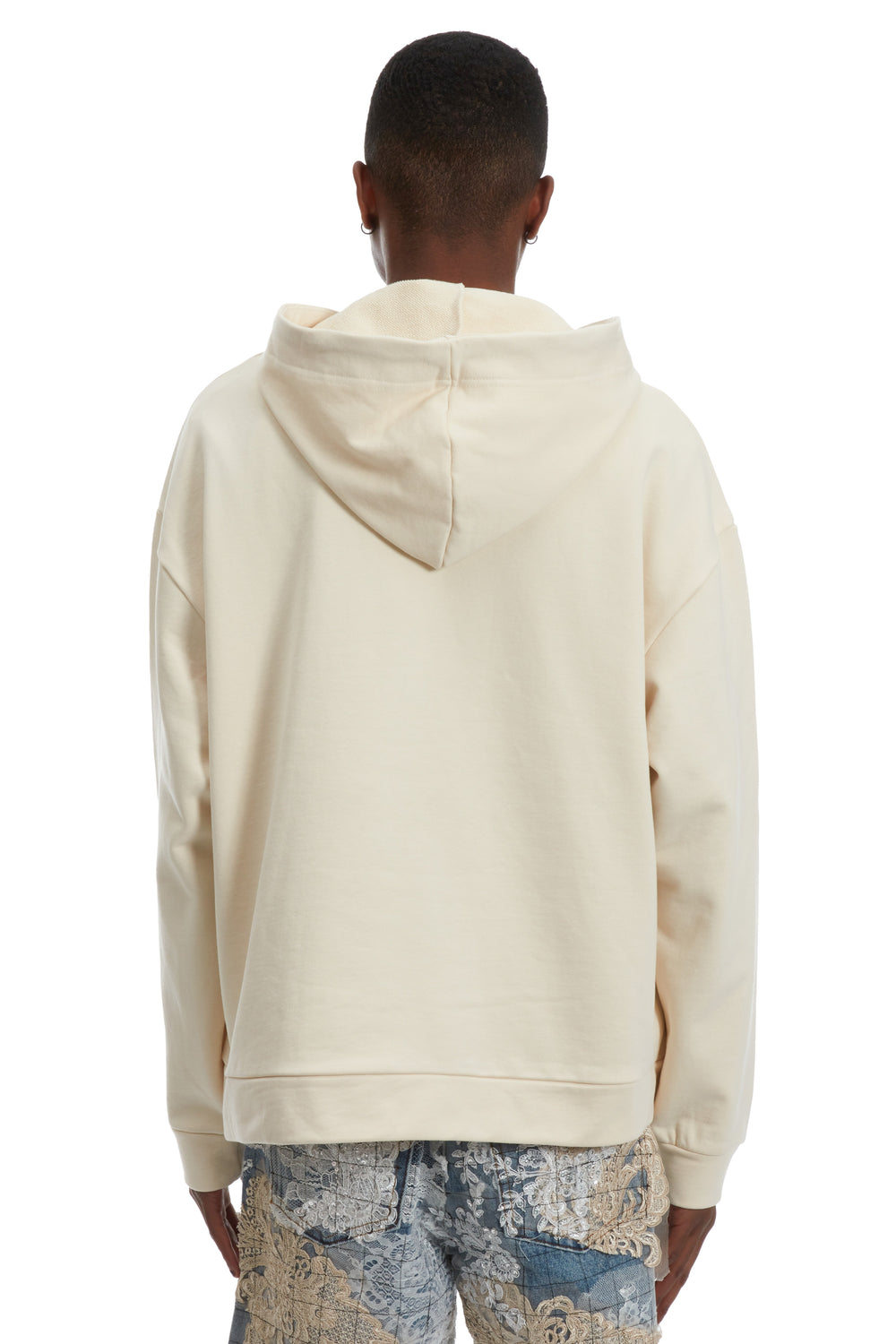 GLASS LOGO HOODED SWEATSHIRT