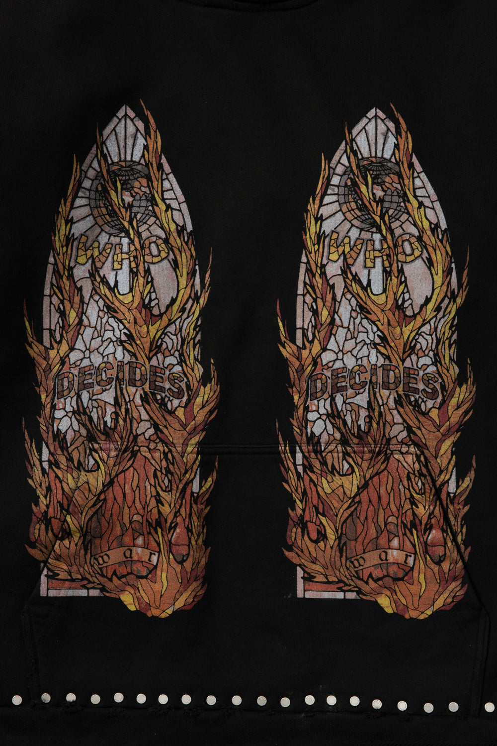 HARDWARE HOODED PULLOVER