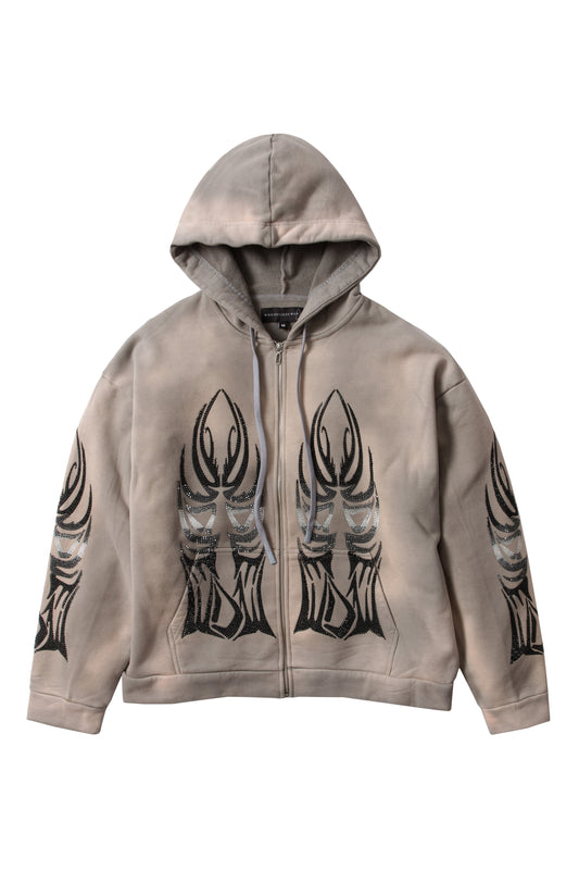 WINGED ZIP UP