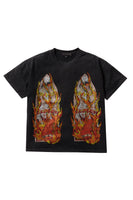 RHINESTONE FLAME GLASS JERSEY