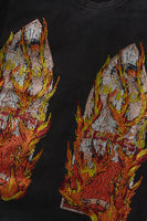 RHINESTONE FLAME GLASS JERSEY