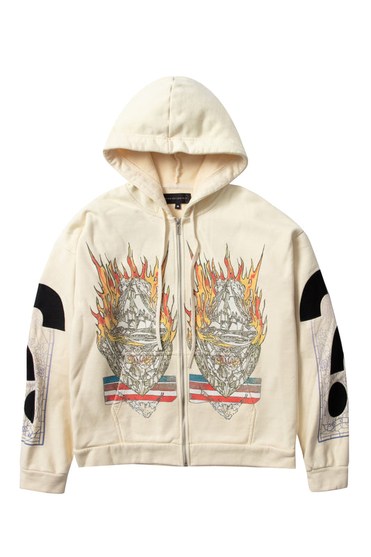 ENGULFED MEMORIES ZIP UP