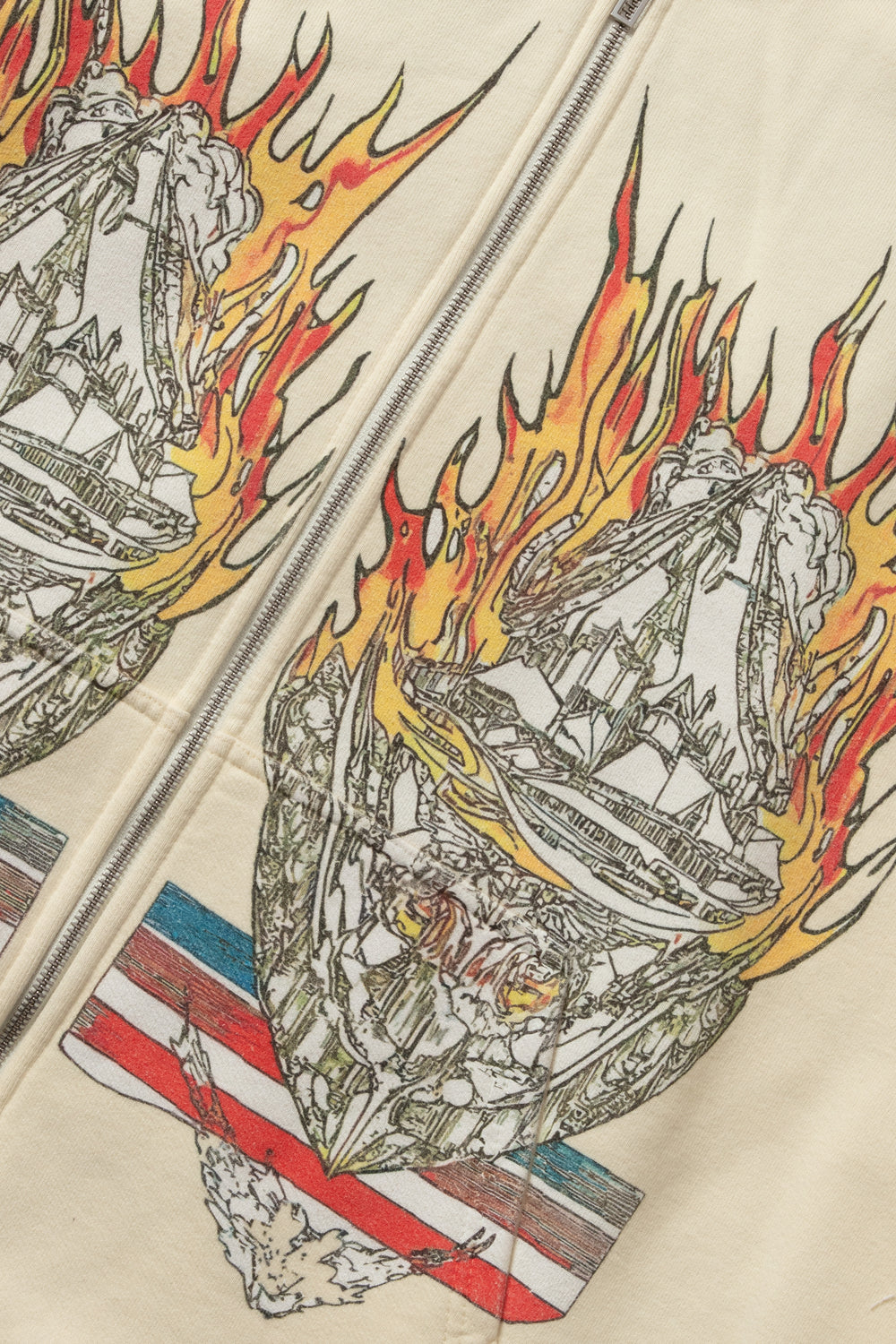 ENGULFED MEMORIES ZIP UP