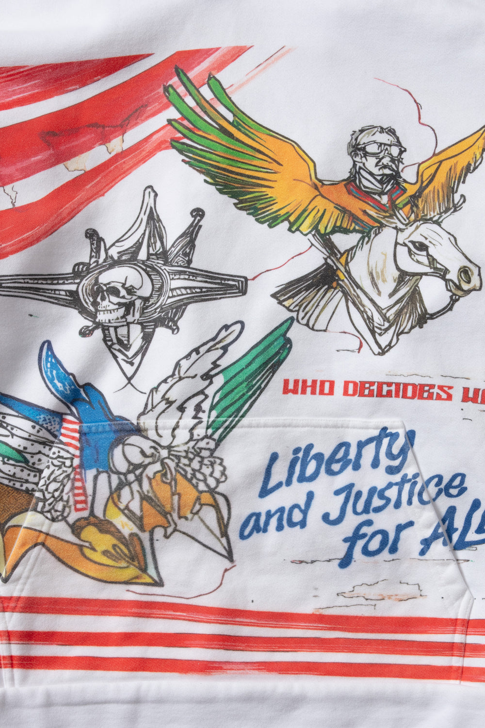 LIBERTY HOODED PULLOVER