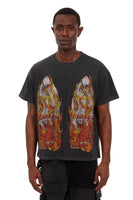 RHINESTONE FLAME GLASS JERSEY