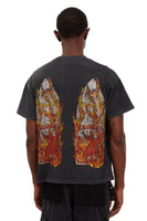 RHINESTONE FLAME GLASS JERSEY