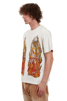 RHINESTONE FLAME GLASS JERSEY