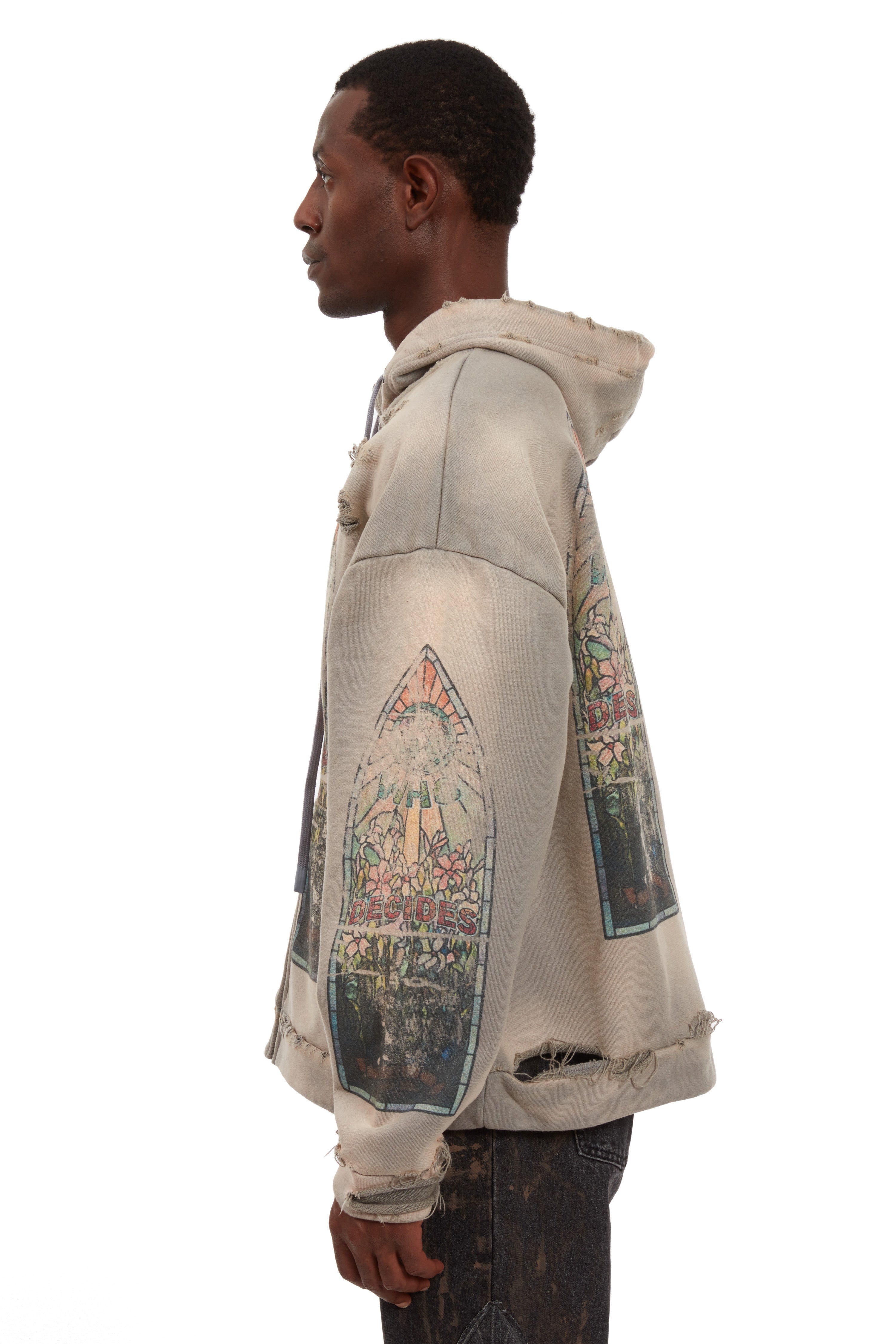 FADED ZIP UP