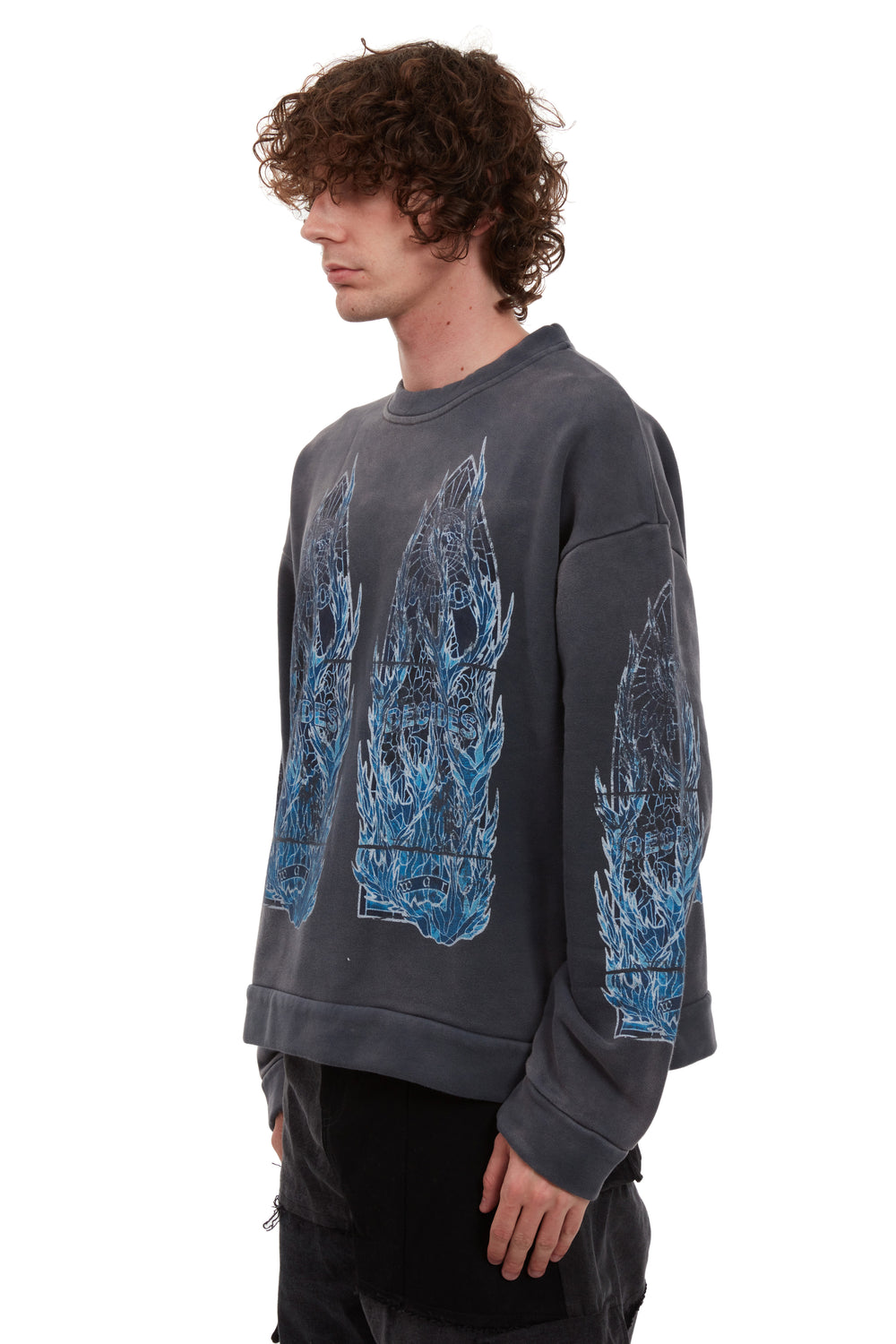 FLAME GLASS PULLOVER