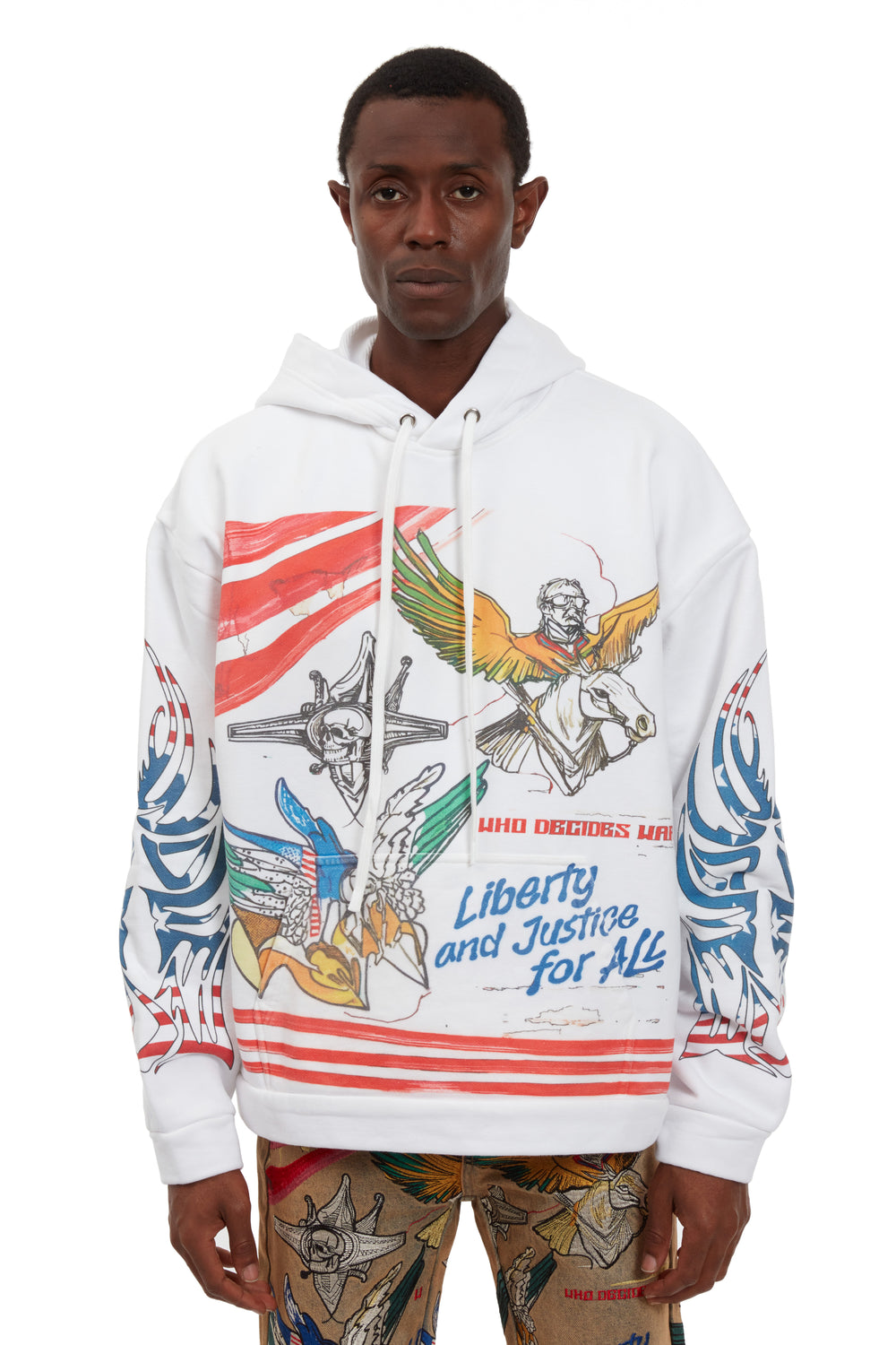 LIBERTY HOODED PULLOVER