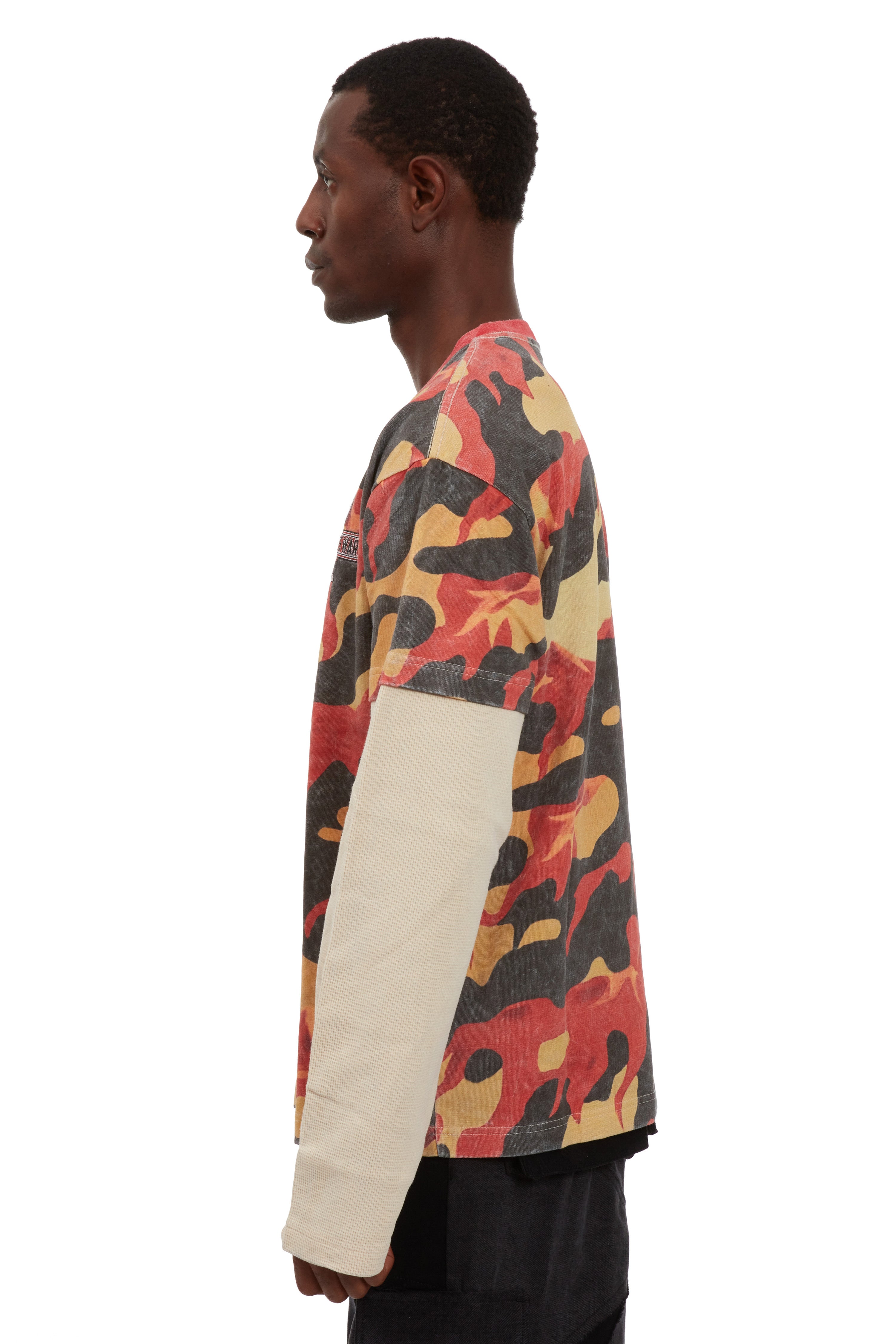 FLAME CAMO DOUBLE JERSEY