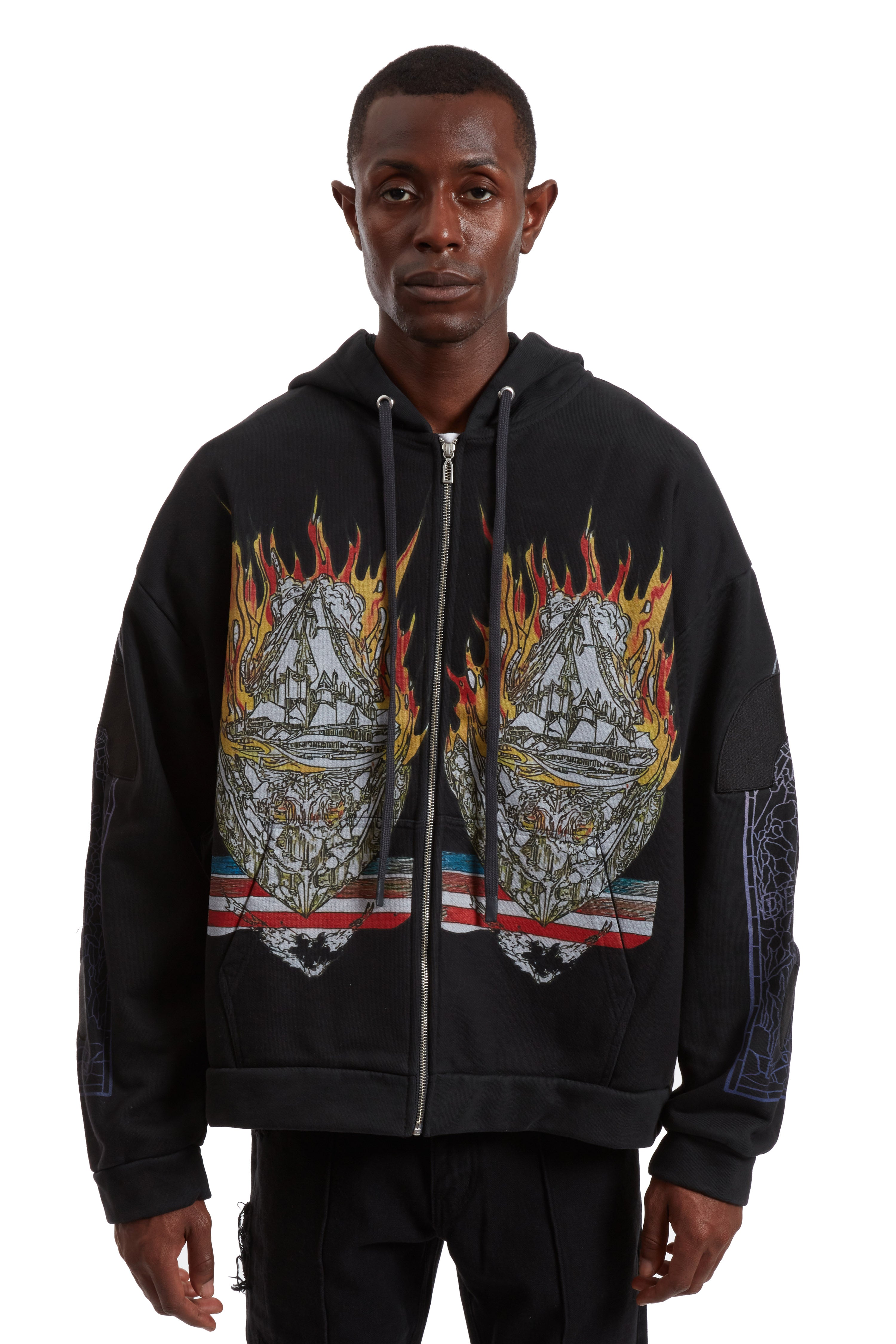 ENGULFED MEMORIES ZIP UP