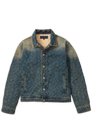 THREAD PLATE TRUCKER DENIM TAN