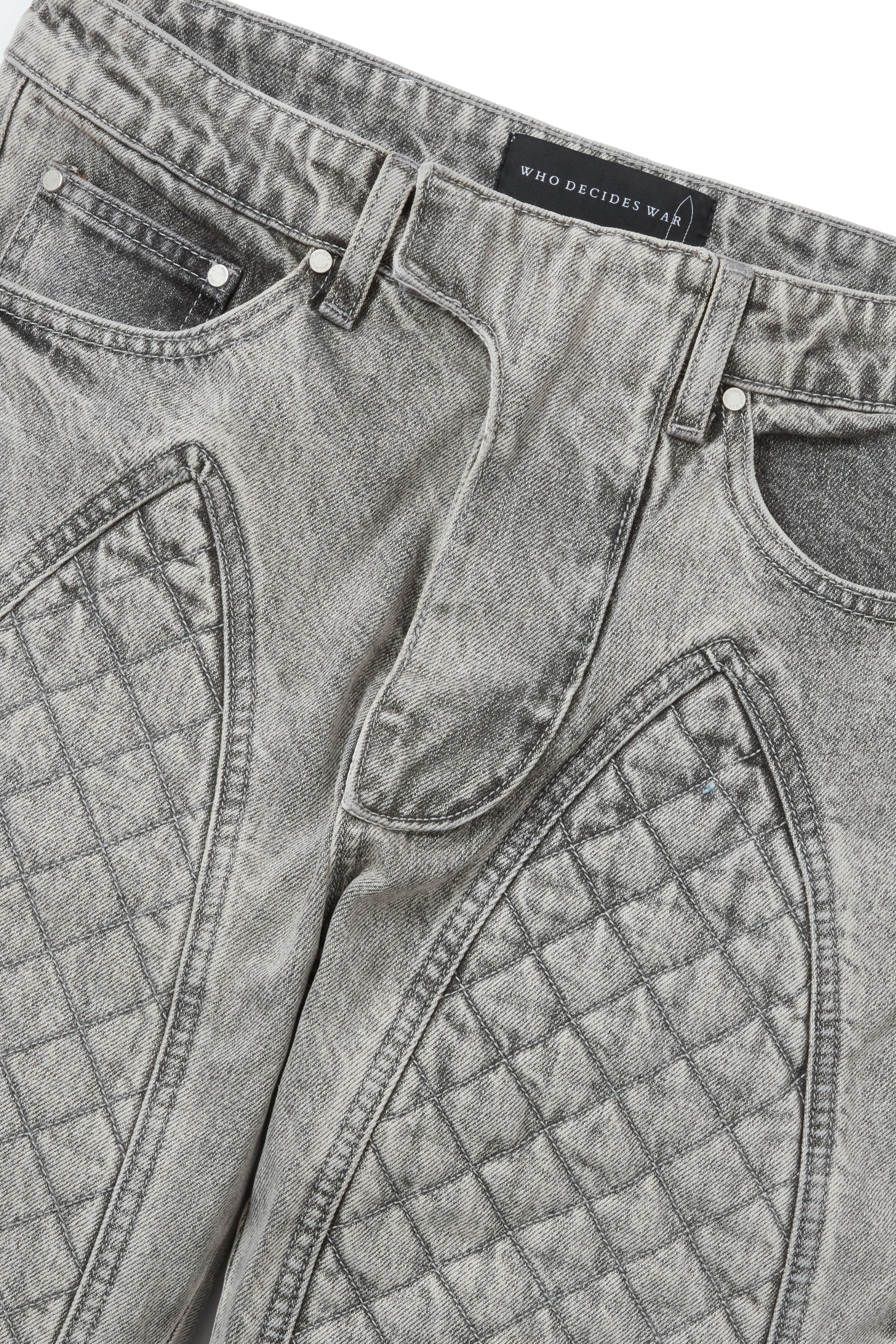MOTO DENIM VINTAGE GREY