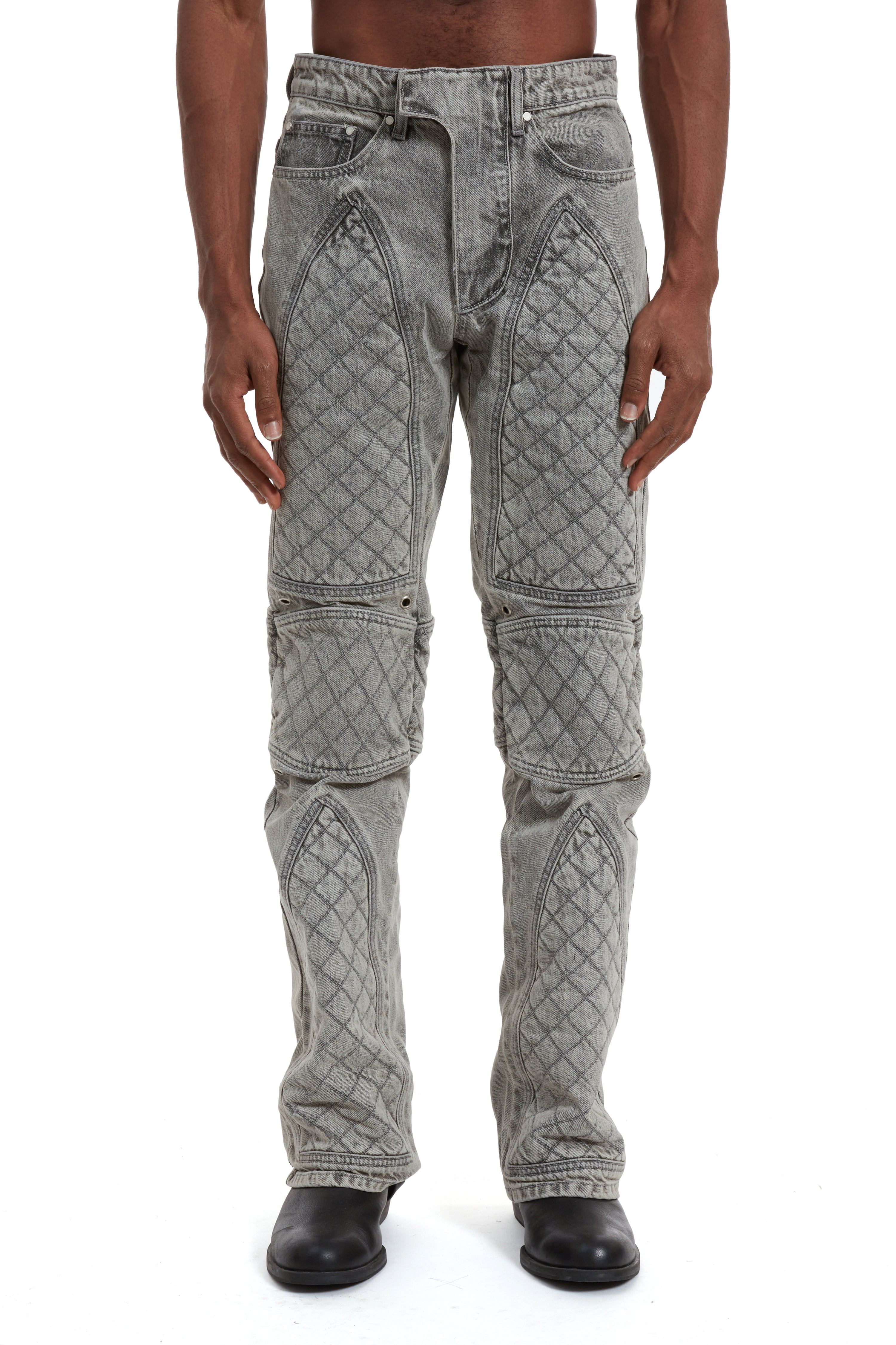 MOTO DENIM VINTAGE GREY