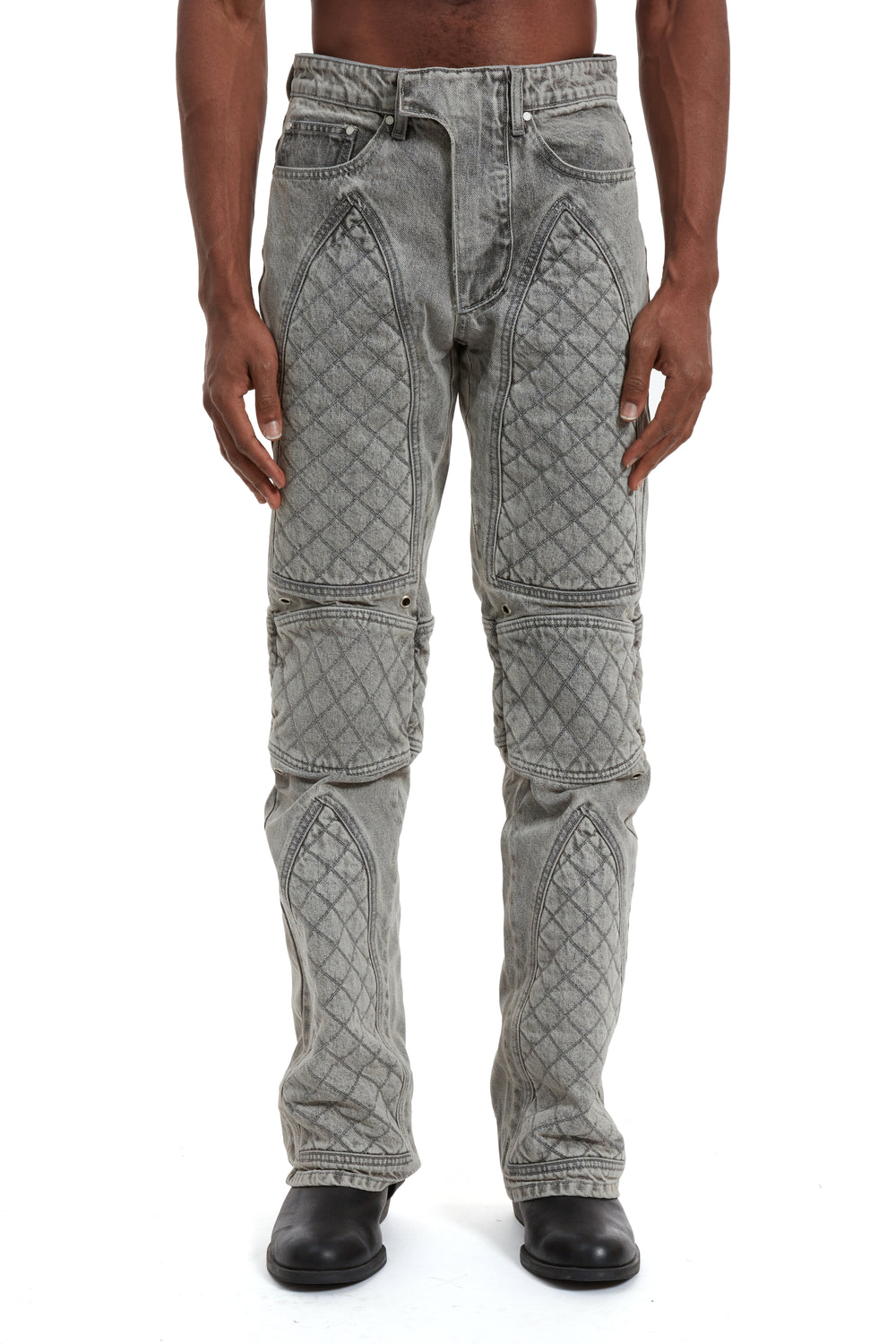 MOTO DENIM VINTAGE GREY